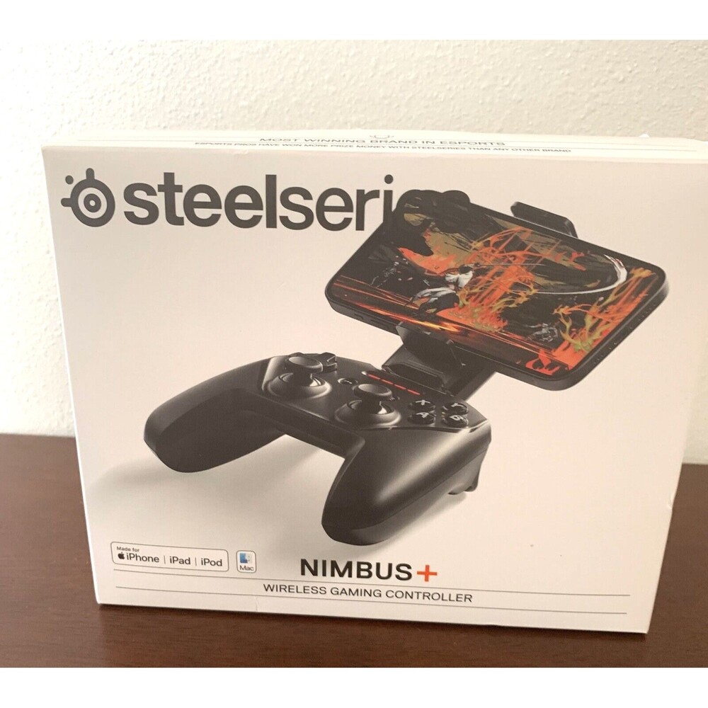 Steelseries Nimbus+ Empty Box for Wireless Gaming Controller w/Booklet Pristine